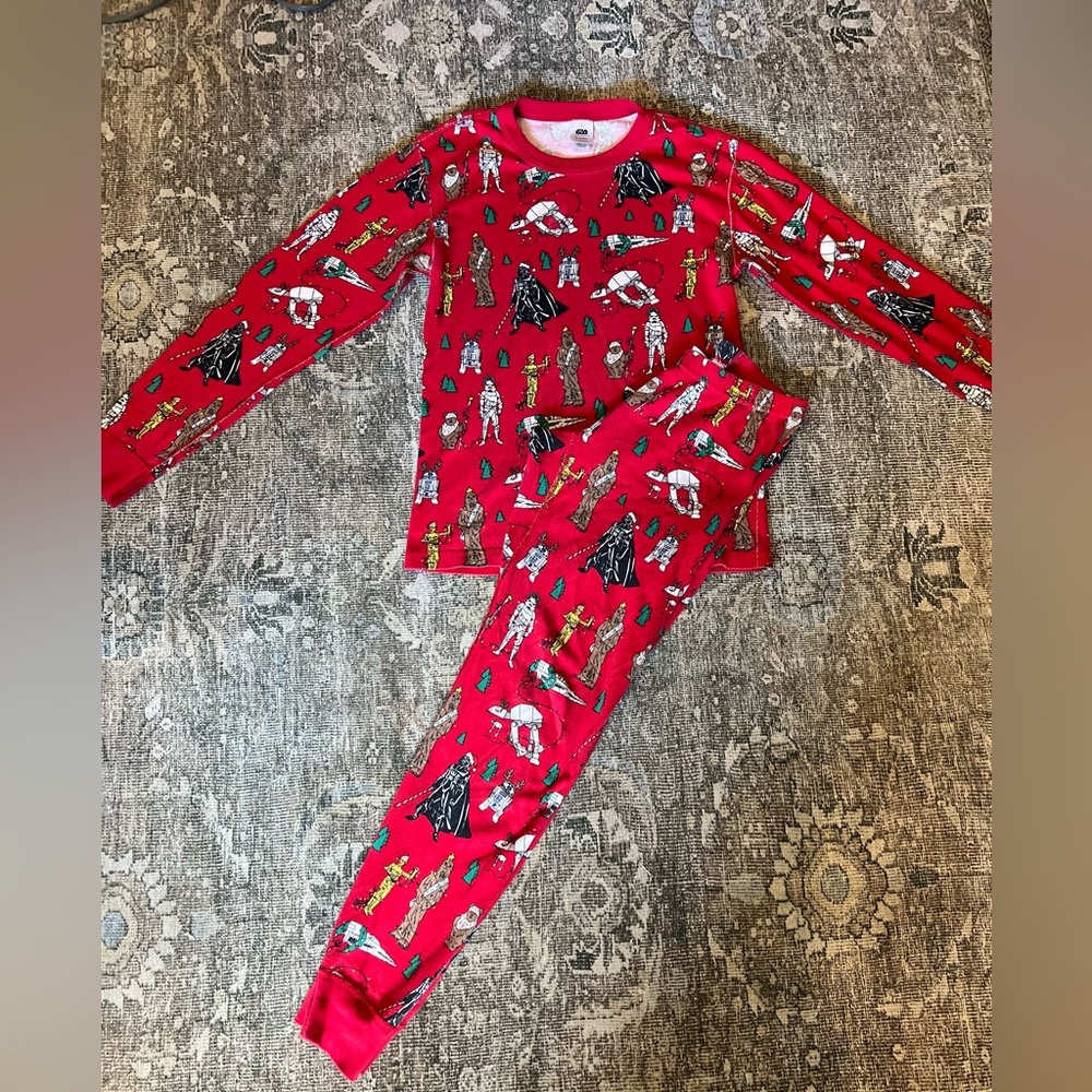 HANNA ANDERSSON X Disney Star Wars Organic Cotton Pajama Top Unisex Small